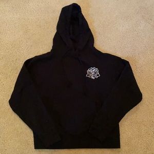 Black Obey Rose Hoodie